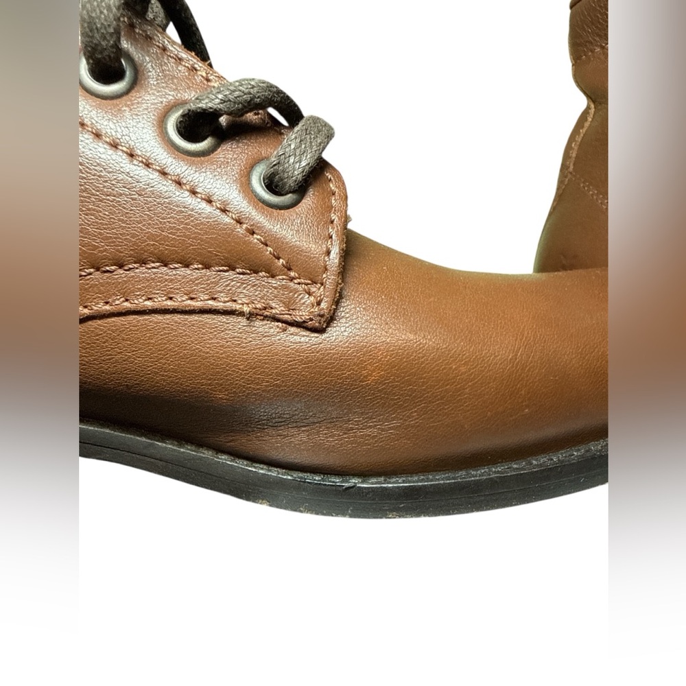 Like New! Frye Brown Lace Up Leather Boots size 7 - Picture 5 of 8